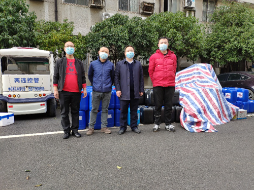 仙桃公司捐款捐物助力當地政府部門(mén)防控疫情