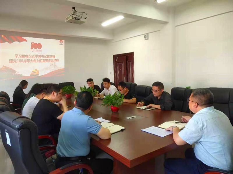 新型能源公司掀起學(xué)習貫徹“七一”重要講話(huà)精神熱潮