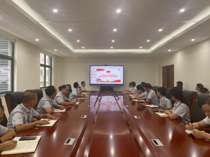 新型能源公司掀起學(xué)習貫徹“七一”重要講話(huà)精神熱潮