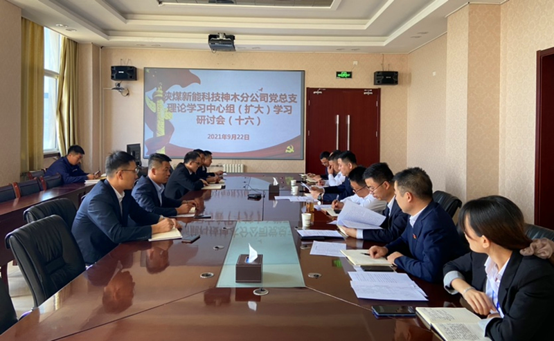 神木分公司黨總支學(xué)習傳達學(xué)習習近平總書(shū)記來(lái)陜考察重要講話(huà)重要指示精神