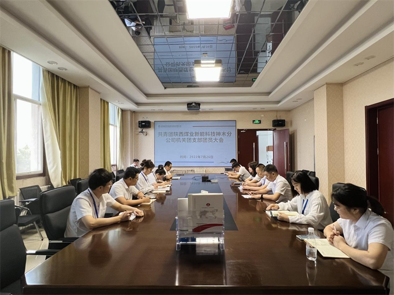 神木分公司機關(guān)團支部召開(kāi)團員青年大會(huì )
