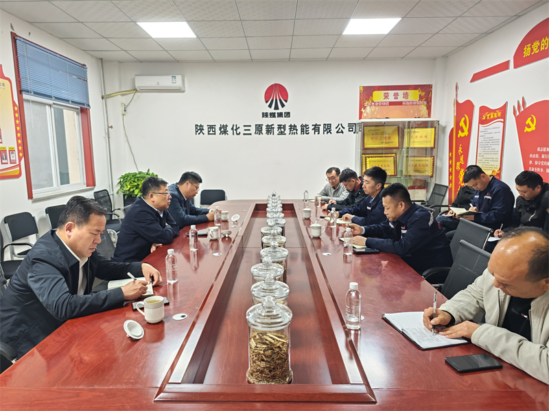 公司黨委副書(shū)記、總經(jīng)理徐國強一行到三原公司檢查指導工作1.png