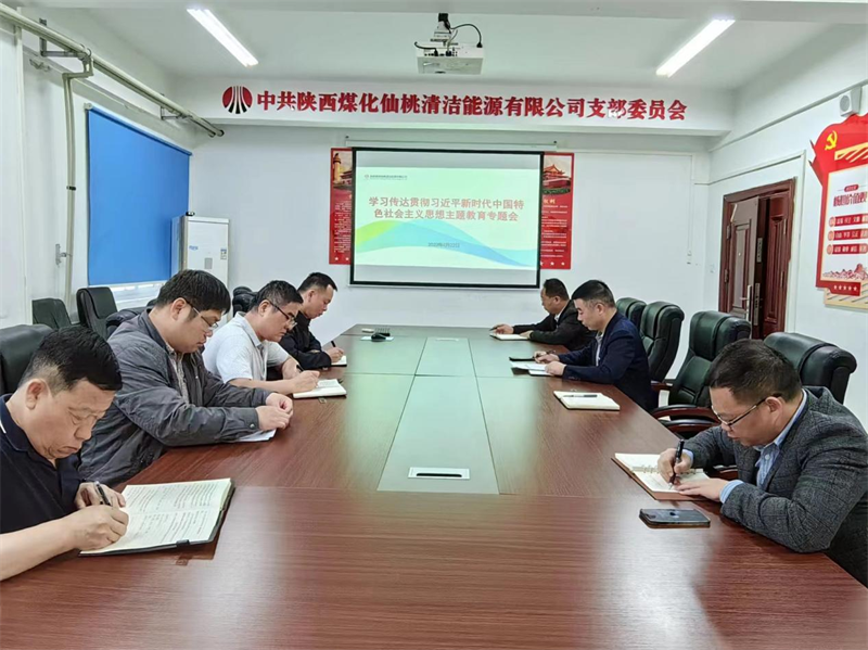 (二)公司所屬各單位迅速傳達學(xué)習新型能源公司主題教育動(dòng)員會(huì )精神
