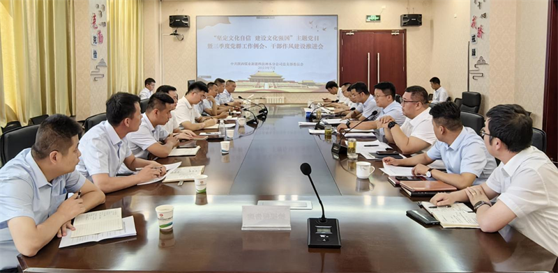(二)公司所屬各單位開(kāi)展堅定文化自信 建設文化強國專(zhuān)題研討