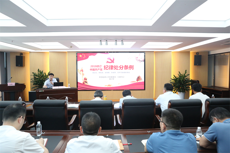 新型能源公司：黨建引領(lǐng)增動(dòng)能 凝心聚力促發(fā)展