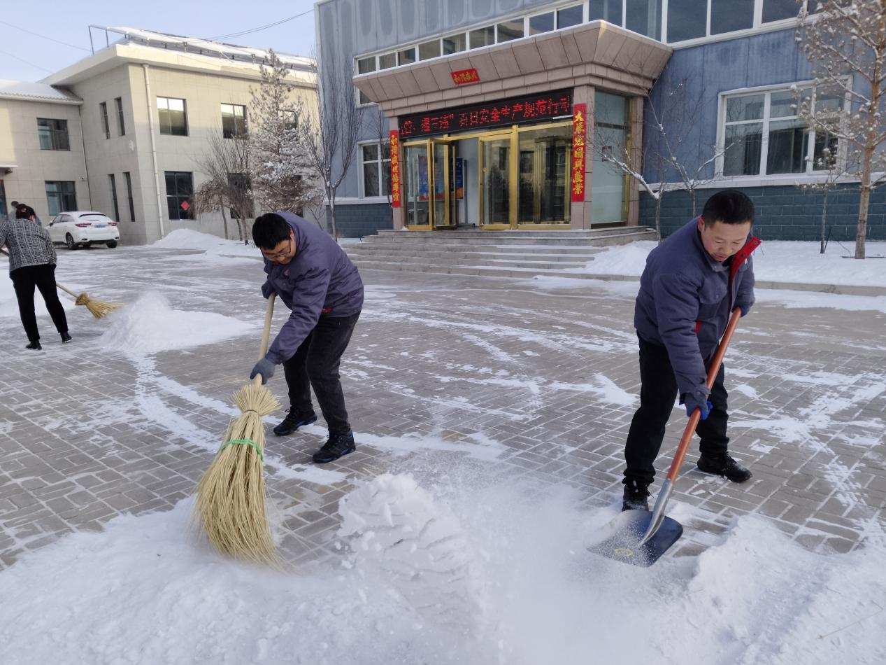 寧夏鑫爾特公司開(kāi)展“以雪為令踐初心”主題黨日活動(dòng)