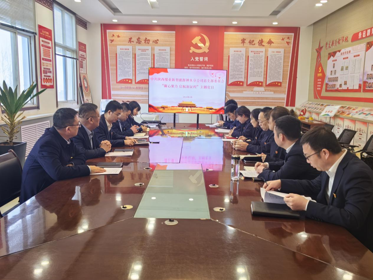 神木分公司黨總支開(kāi)展“凝心聚力，啟航新征程”主題黨日活動(dòng)