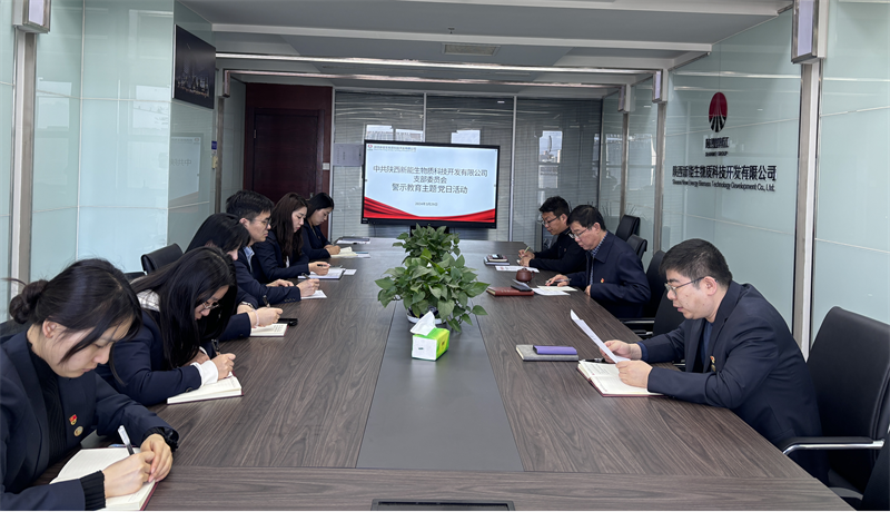 生物質(zhì)公司黨支部組織警示教育主題黨日活動(dòng)