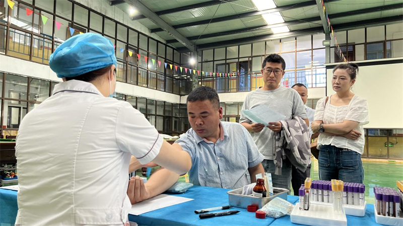 關(guān)愛(ài)員工 守護健康——選煤公司開(kāi)展職業(yè)健康體檢