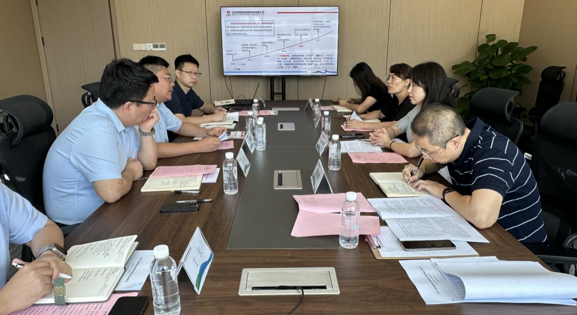 西咸新區灃西新城黨委委員、管委會(huì )副主任萬(wàn)寧一行到公司交流座談